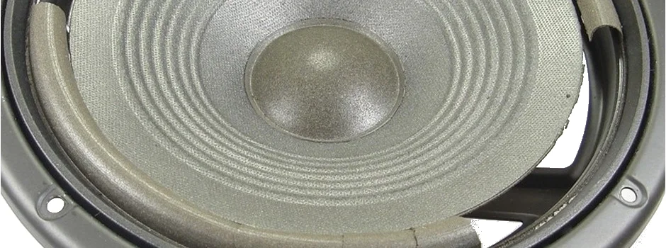 Suspension haut-parleur dééchirée