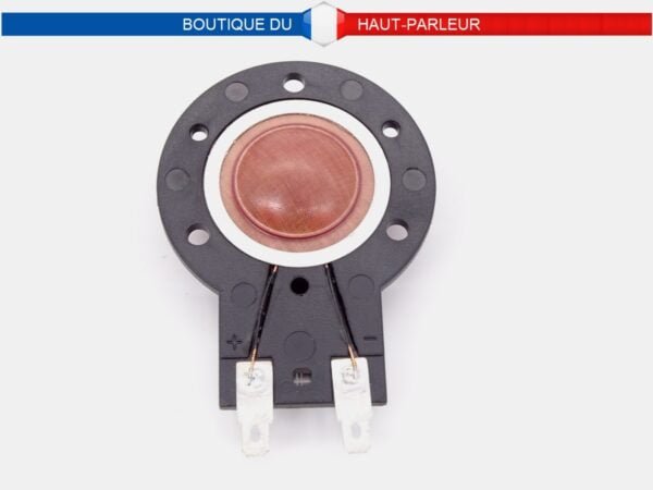 Ce diaphragme de remplacement BHP Audio est caractérisé par un dôme phénolique et une bobine en cuivre pur, ce qui lui assure un rendement élevé.