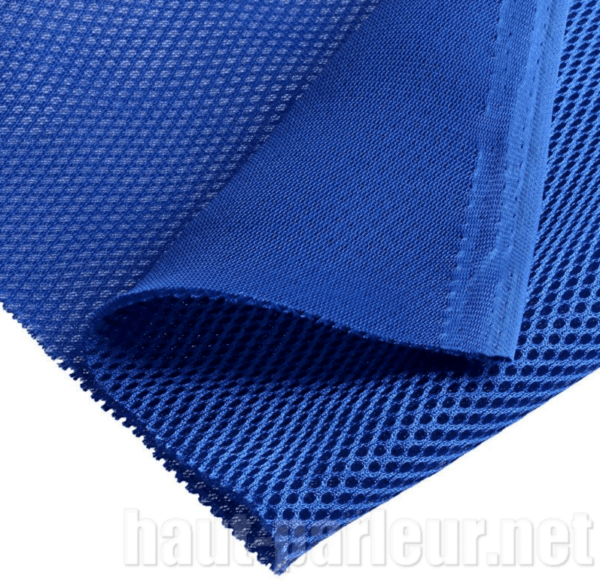 Tissu d'enceinte acoustique bleu 140cm x 50cm