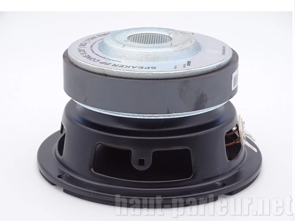 Haut-parleur 13 cm - 75 watts - 8 ohms - membrane polypropylène - suspension caoutchouc