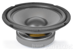 Haut-parleur 25 cm - 125 watts - 8 ohms - membrane polypropylène - suspension caoutchouc