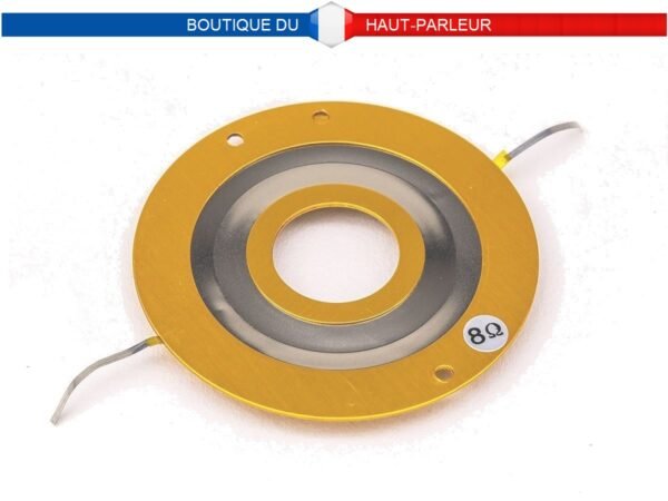 Diaphragme de remplacement BHP Audio adaptable sur JBL 075, JBL 076, JBL 077, JBL 2402, JBL 2402 H, JBL 2404, JBL 2404 H, JBL 2405 8 ohms