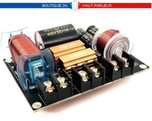 Filtre haut-parleur professionnel 2 voies 125 watts 4/8 ohms fréquence de coupure 2700 Hz