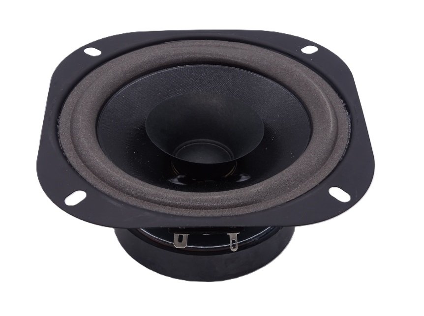 Haut-parleur médium large bande carré 10cm Haut-parleur médium large bande carré 10cm